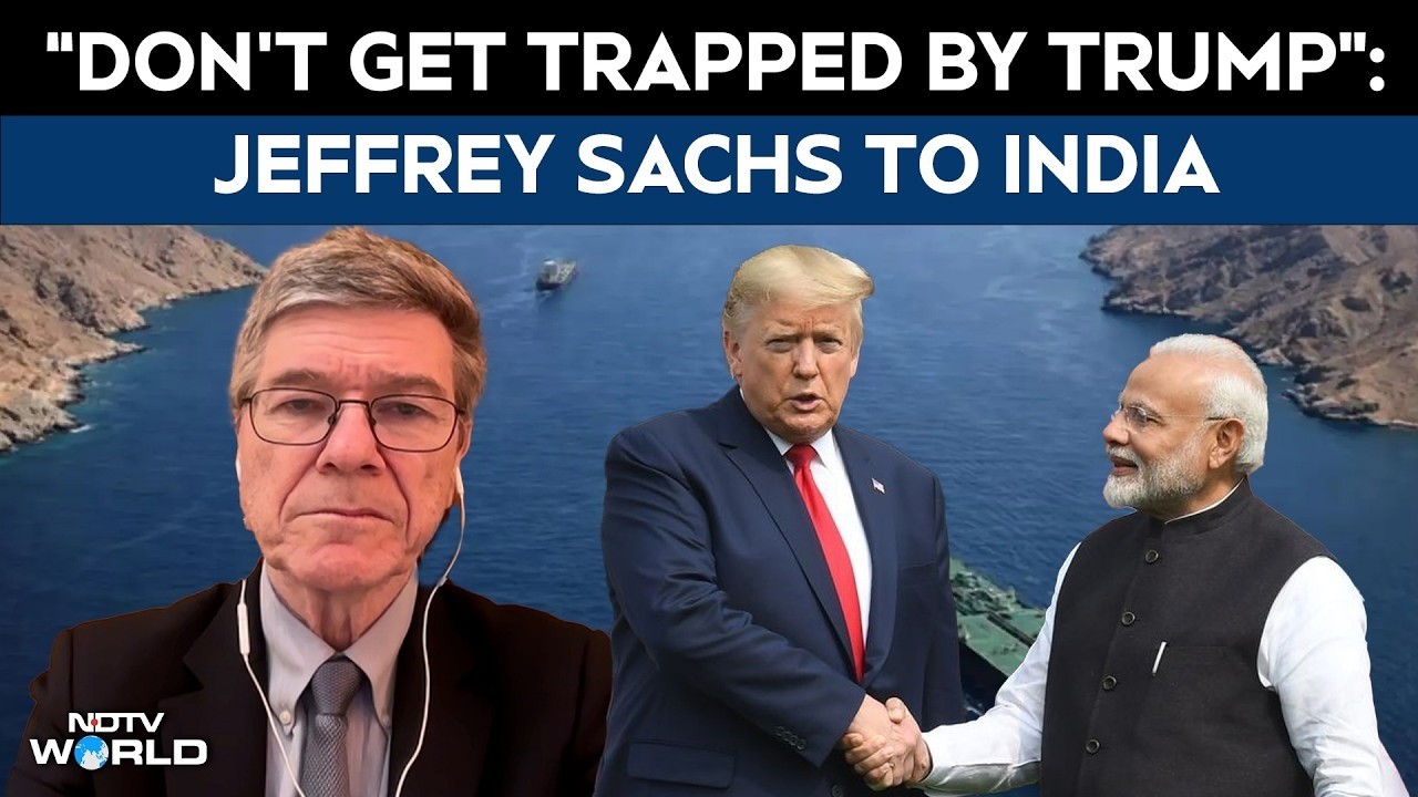 "Friendship With US Can Be Fatal": Economist Jeffrey Sachs' Stark Warning To India