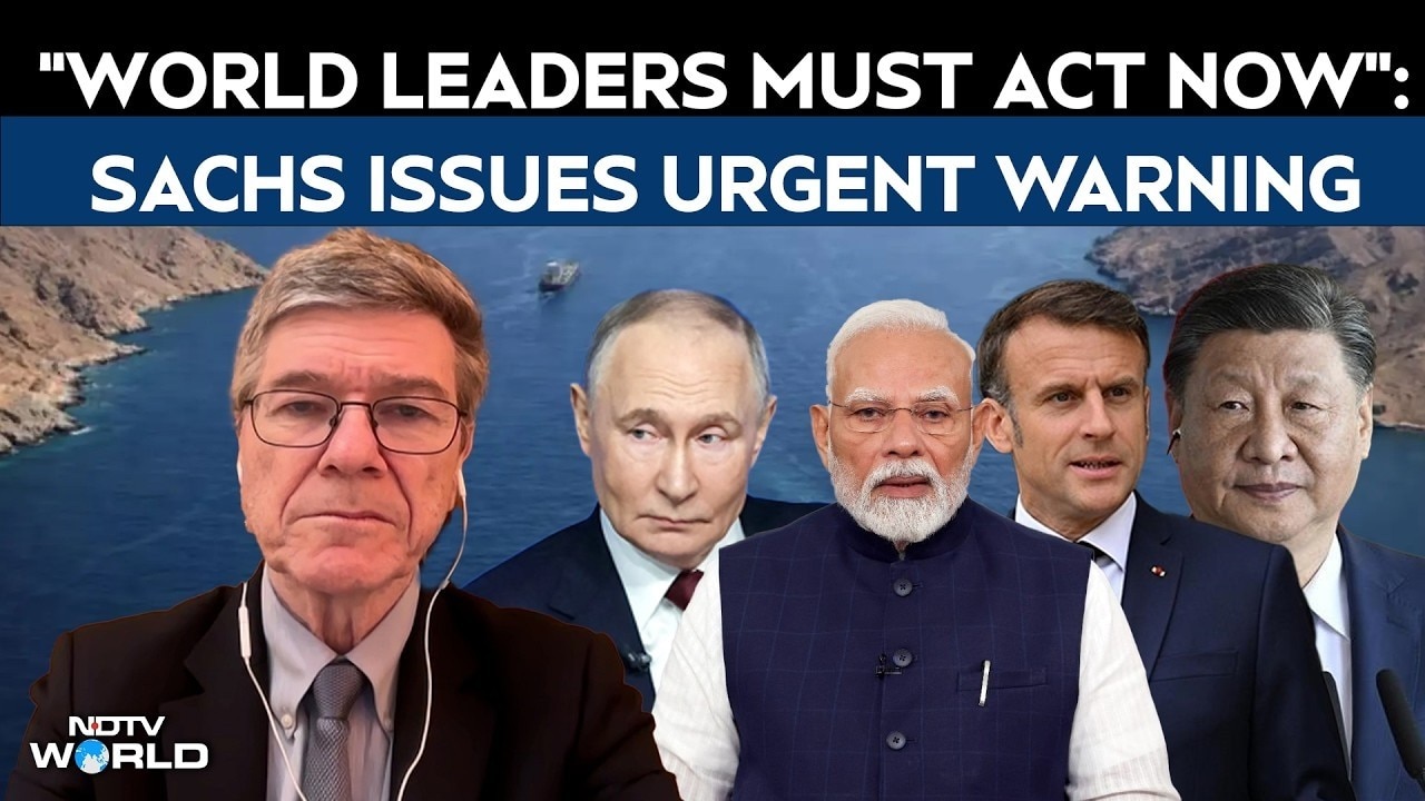 “Most Dangerous Moment”: Jeffrey Sachs Warns Of Global Breakdown