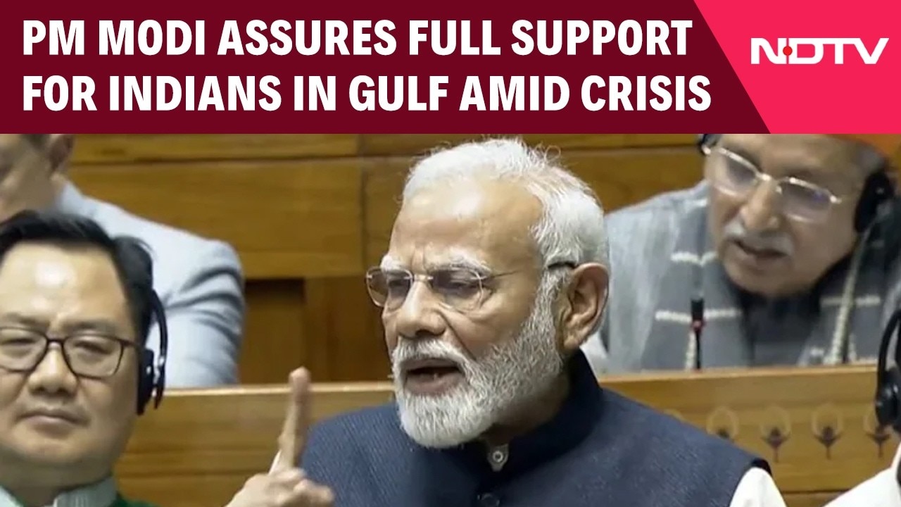 PM Modi In Parliament: "All Possible Help Being Given To Indians In Gulf"