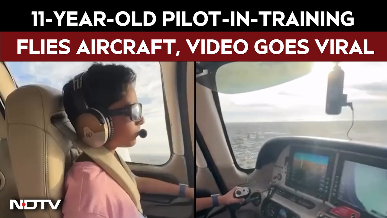 Viral Video | Young Aviator, Big Dreams: 11-Year-Old&rsquo;s Pilot-In-Training Video Goes Viral