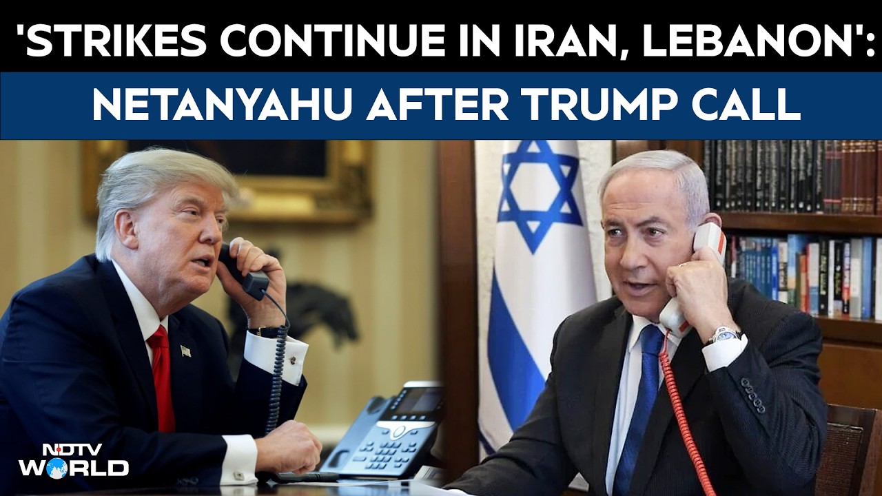 Netanyahu Speaks To Trump, Vows To Protect Israel Amid Strike Pause