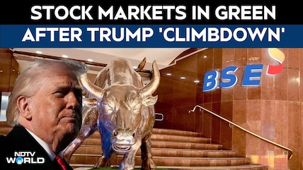 Sensex Opens 1,100 Points Higher As Trump Pauses Strikes On Iran's Energy Sites