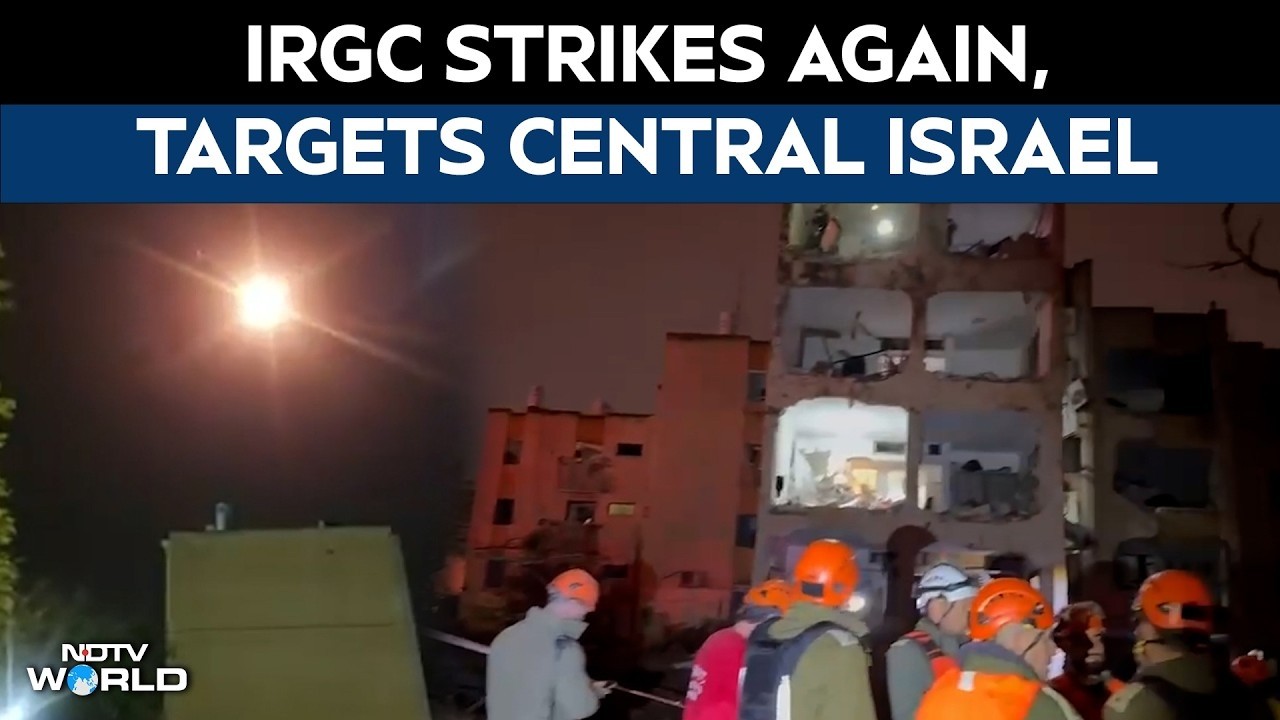 Iran Intensifies Attacks, Hits Key Israeli Cities | IRGC Targets Israel