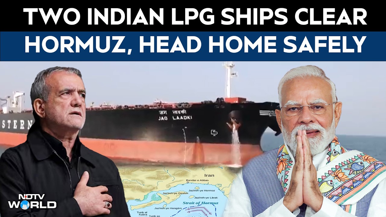 India Gets Relief As LPG Carriers Cross Strait Of Hormuz Safely