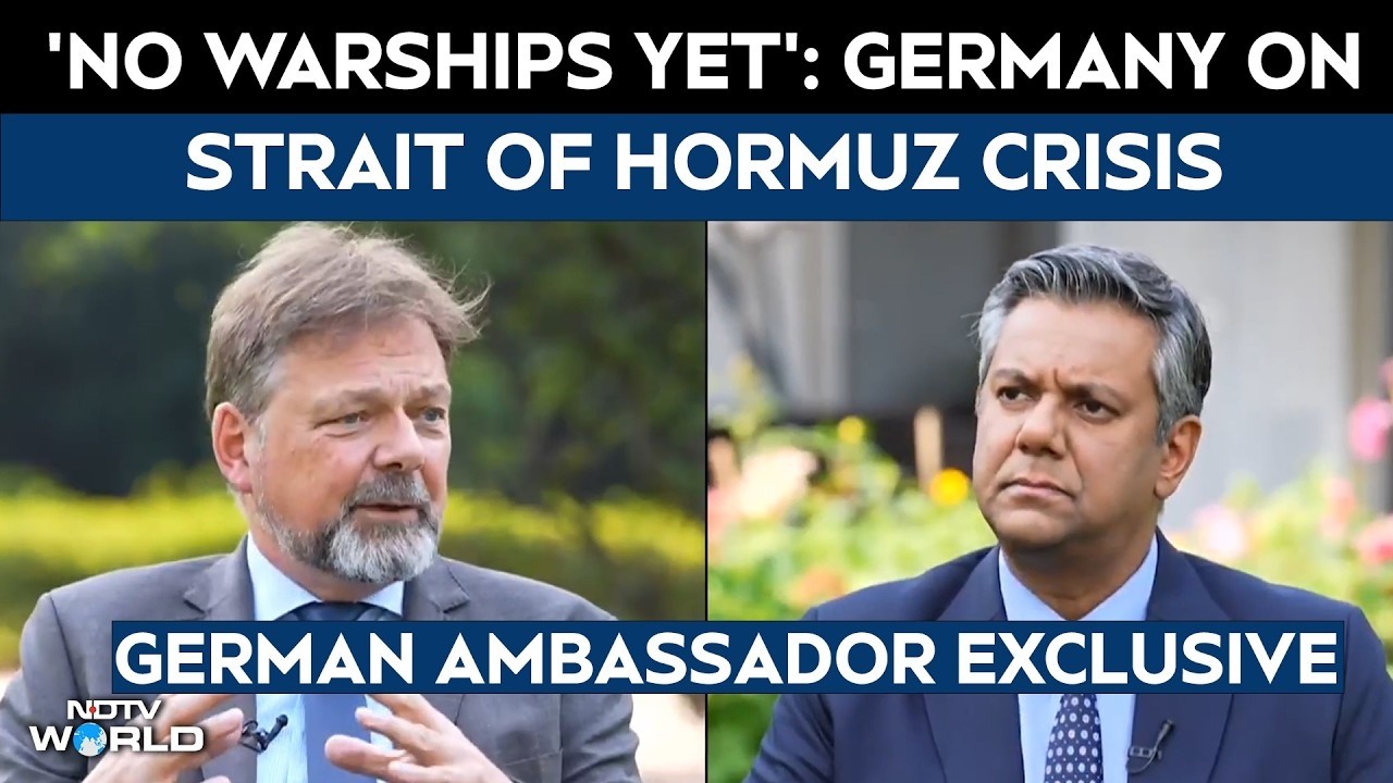 Strait of Hormuz Latest News | Germany Backs Open Hormuz, Rules Out Military Role For Now