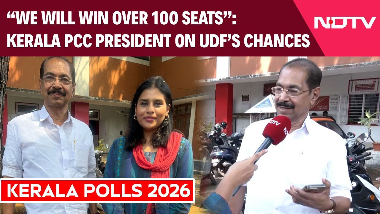 Kerala Elections 2026 | Congress Confident of Gains in Left Strongholds: "Will Win Over 100 Seats"