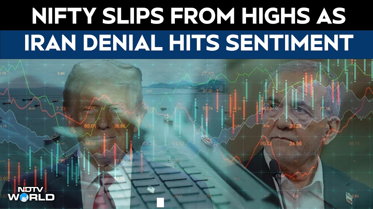 Markets Turn Cautious Amid US-Iran Mixed Signals | Stock Markets | Nifty | Iran War