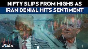 Markets Turn Cautious Amid US-Iran Mixed Signals | Stock Markets | Nifty | Iran War