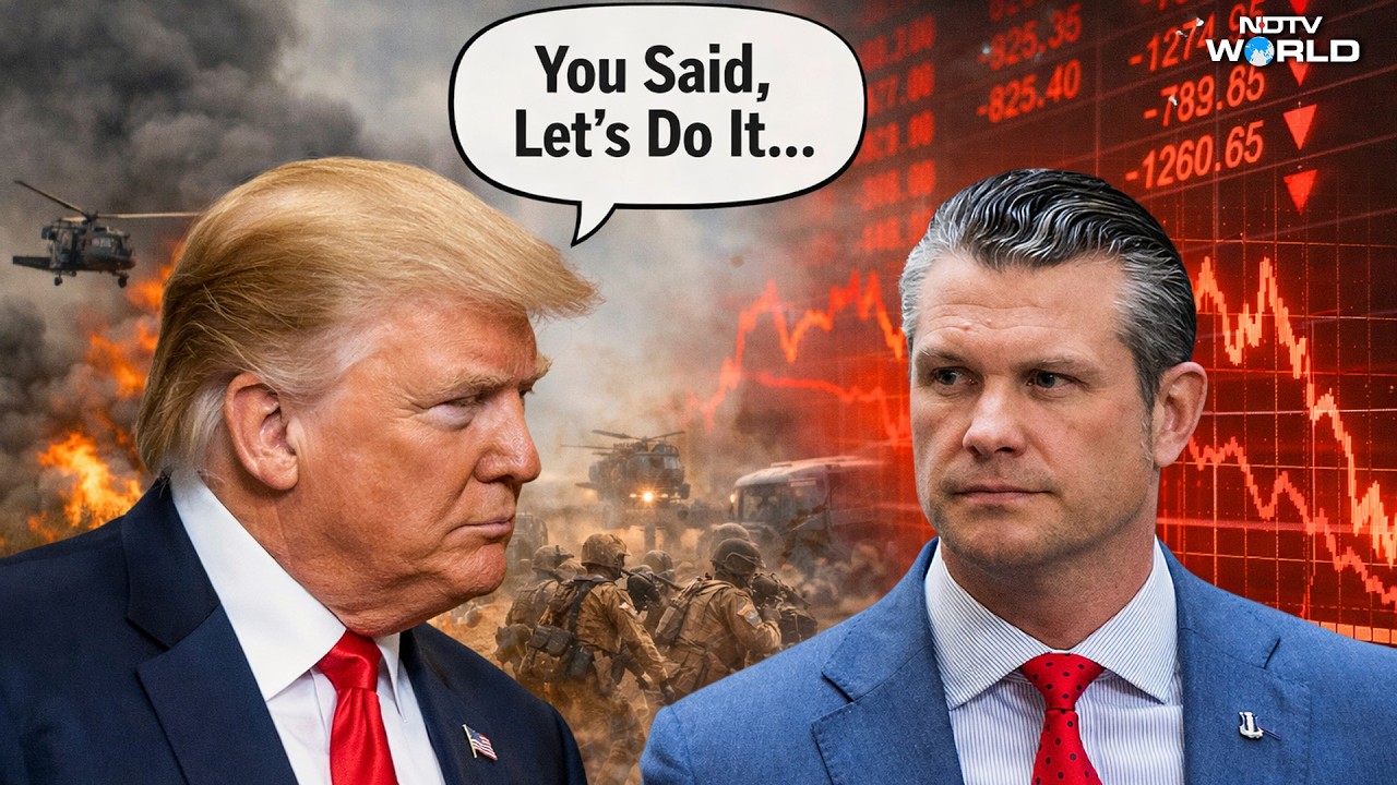 "You Said, Let's Do It...": Trump Shifts Onus Of Iran War On Pentagon Chief Pete Hegseth