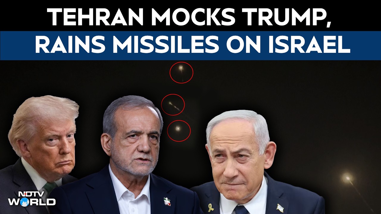 Iran Attacks Israel | Israel Intercepts Barrage Of Overnight Iranian Missiles As War Escalates