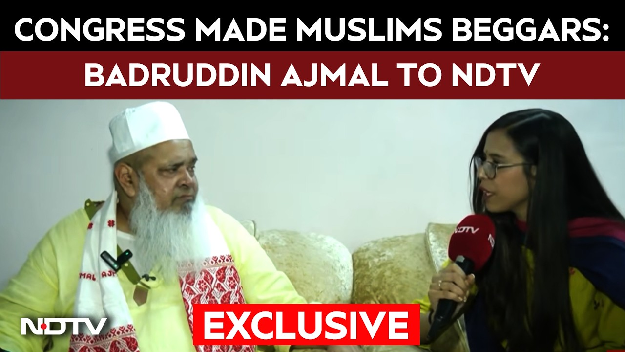 Assam Elections 2026 | Badruddin Ajmal Attacks BJP, Congress; Flags Minority Issues In Assam