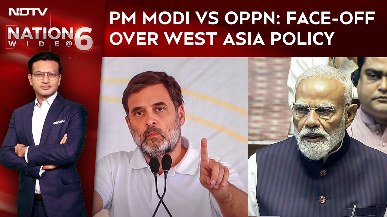 PM Modi Vs Opposition; Face-Off Over India's West Asia Policy