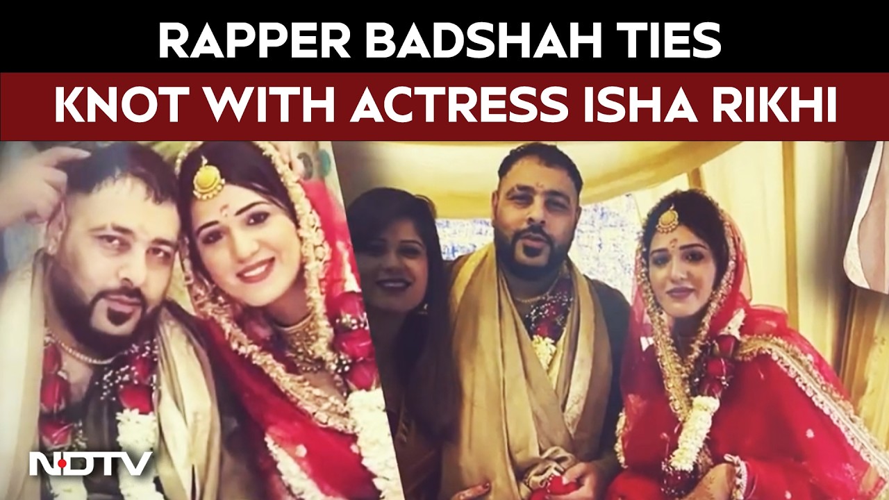 Badshah Marries Punjabi Actress Isha Rikhi In Intimate Wedding Ceremony
