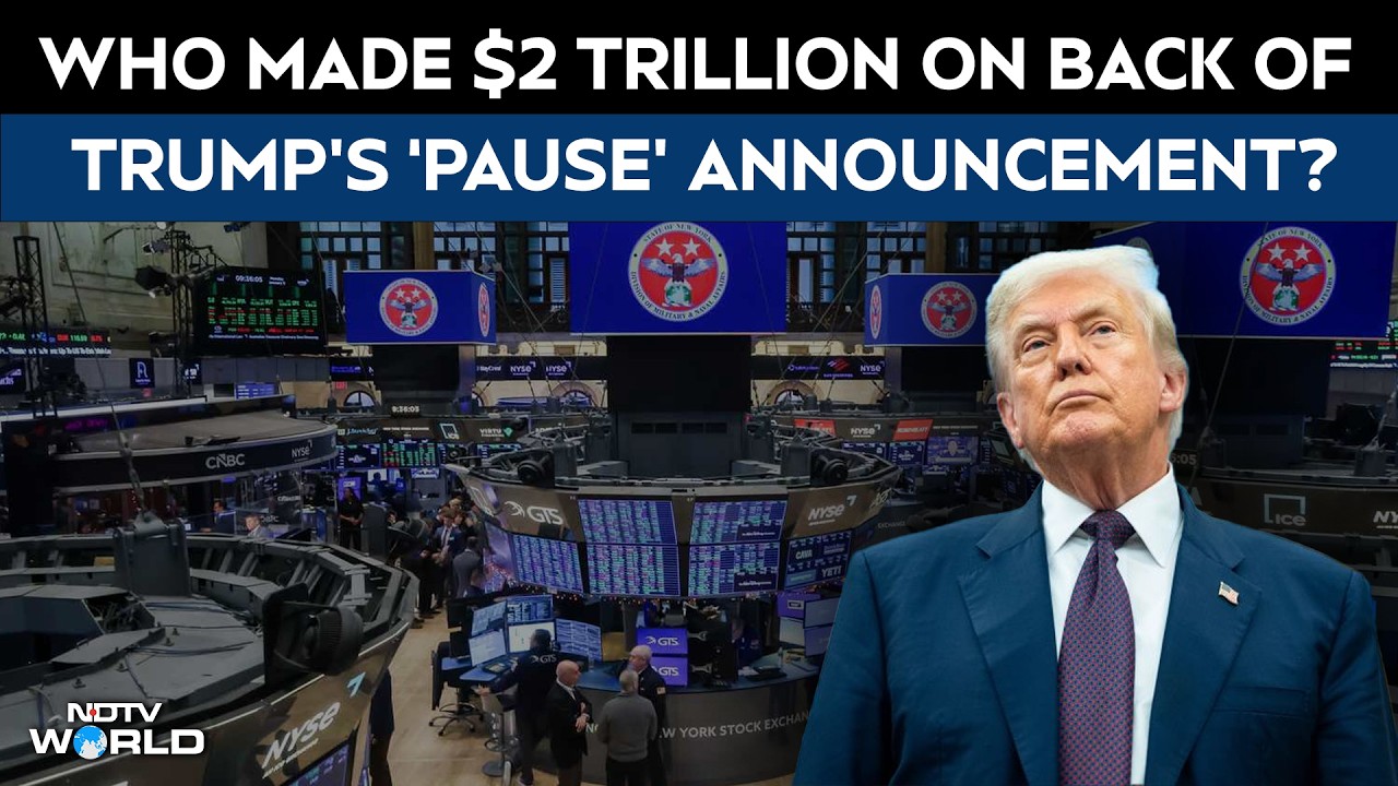 Who Made $2 Trillion In 20 Minutes? Mystery Bet On Trump's Iran U-Turn Raises Eyebrows