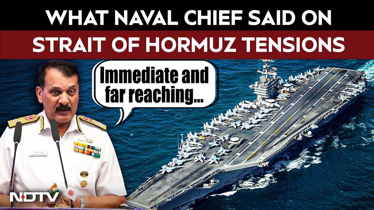 What Naval Chief Said On Hormuz After Indian Warship Escorts LPG Vessels