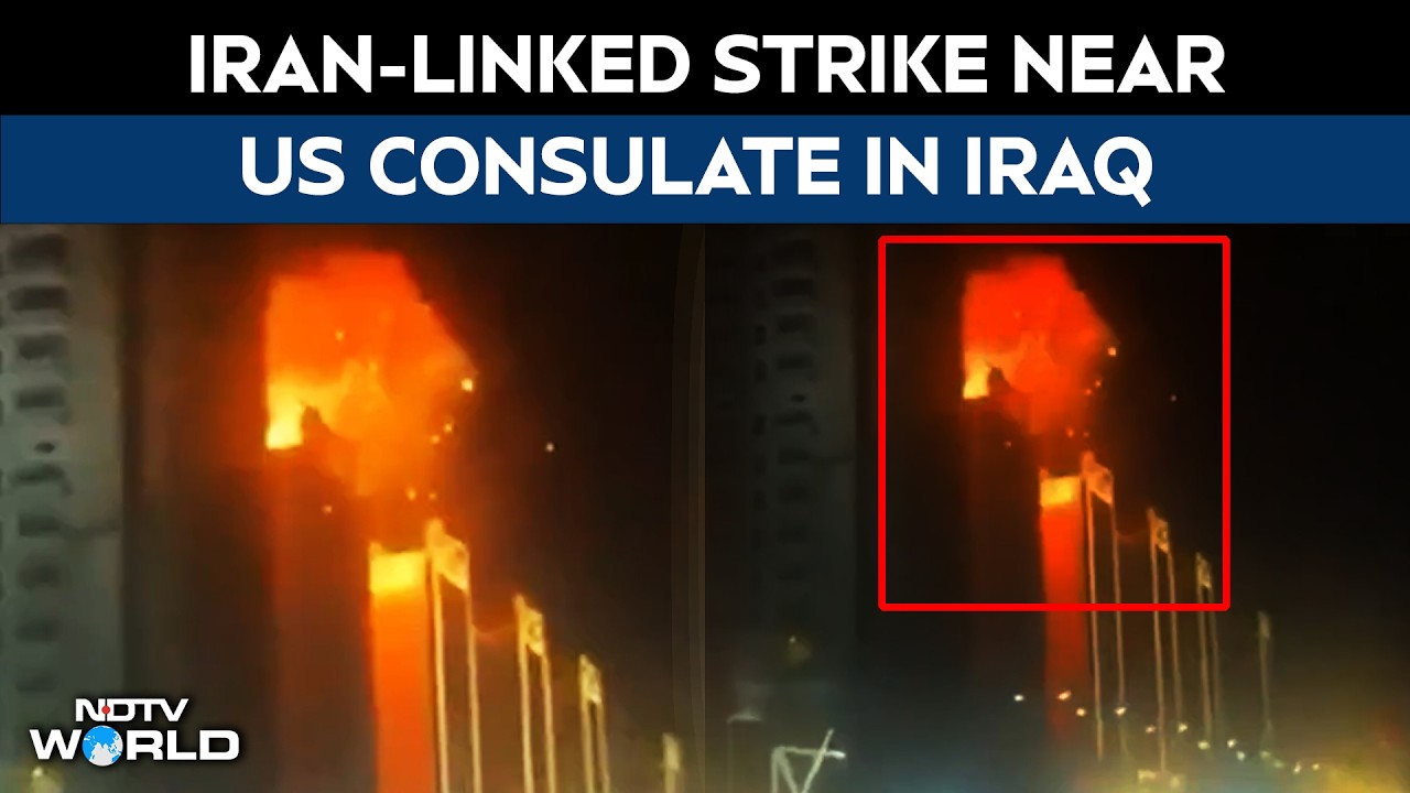 US Embassy Attacked | Iran Strikes Near US Consulate In Erbil, Iraq Bears Brunt Of Escalation
