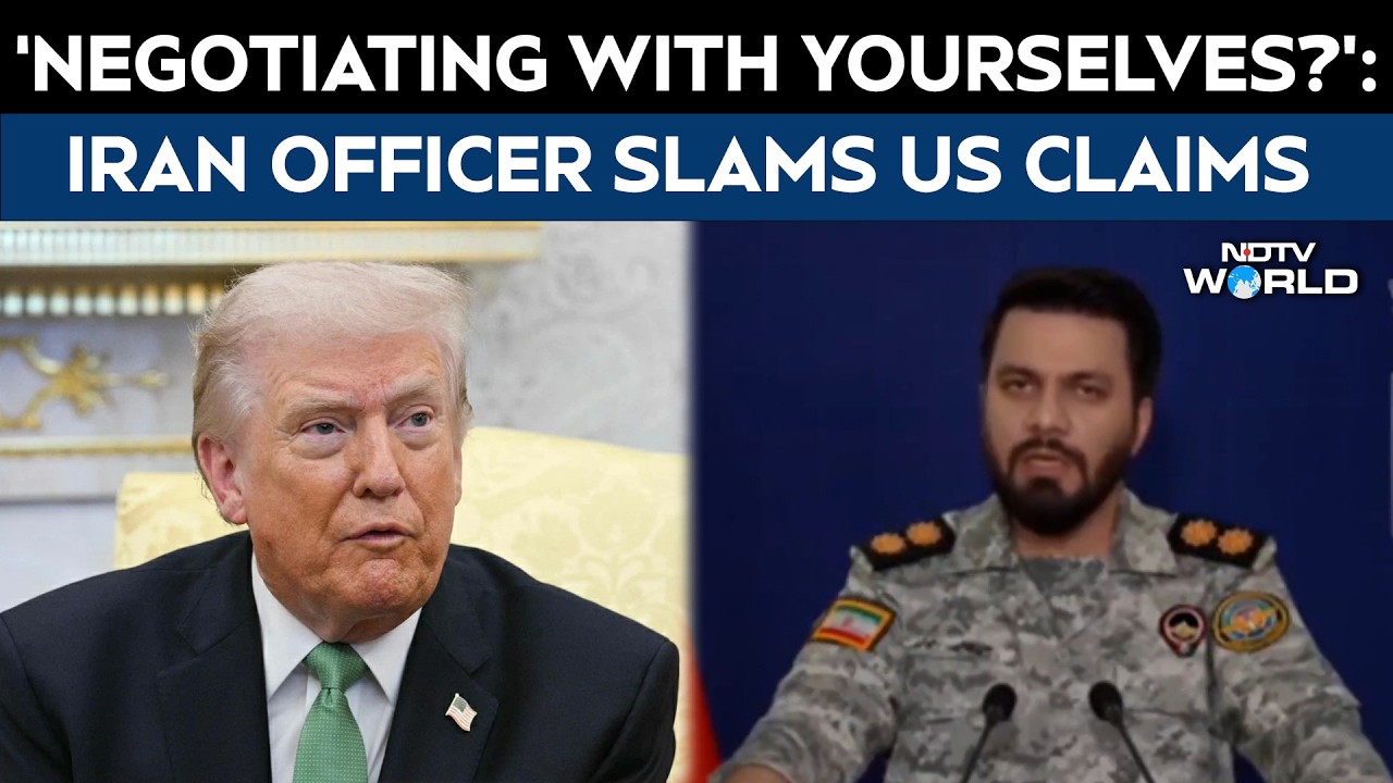 Iran Israel War | 'Negotiating With Yourselves?': Iran Officer Slams US Claims