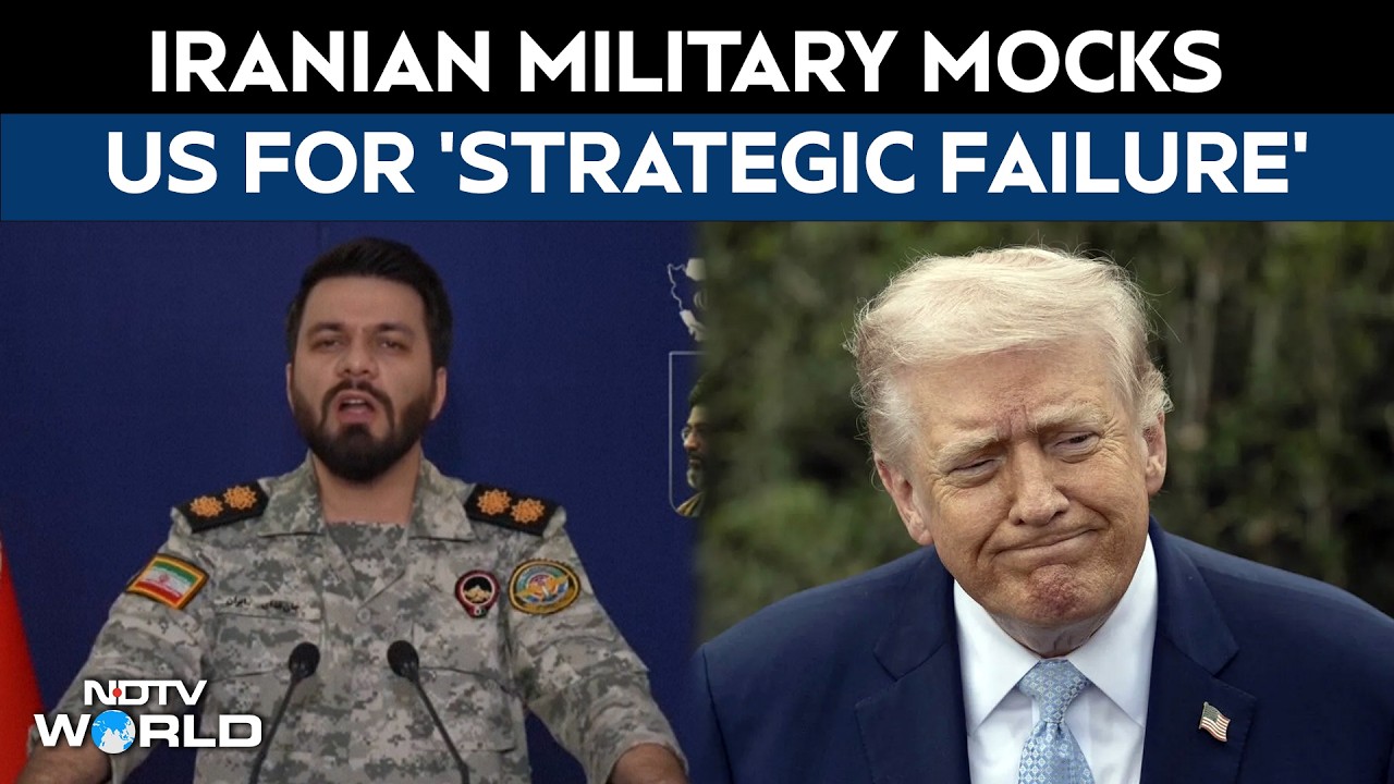 Iranian Military Mocks US For 'Strategic Failure'