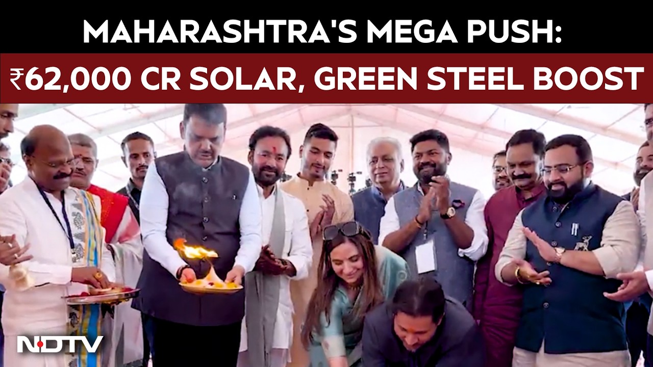 Maharashtra's Mega Push: ₹62,000 Cr Solar, Green Steel Boost & More