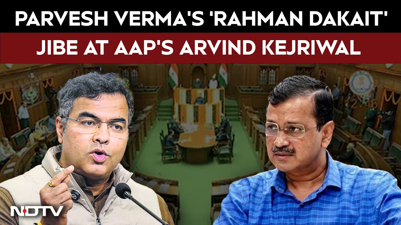BJP's Parvesh Verma Calls Arvind Kejriwal 'Rahman Dakait' Over 'Sheeshmahal' Row