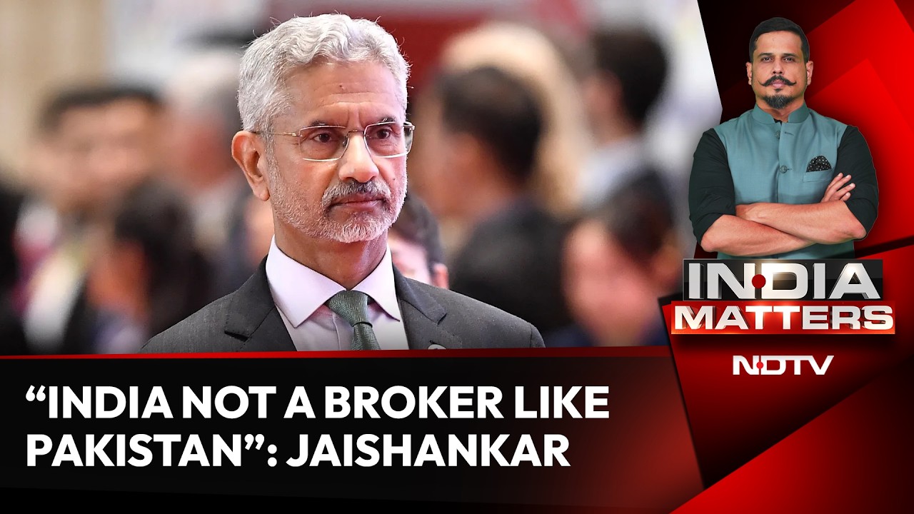 US Iran War | Jaishankar Lashes Out At Pakistan | Jaishankar: "India Not A "Broker" Like Pakistan"