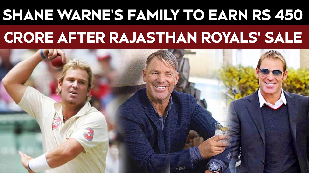 Shane Warnes Family To Earn Rs 450 Crore After Rajasthan Royals Sale. Heres Why