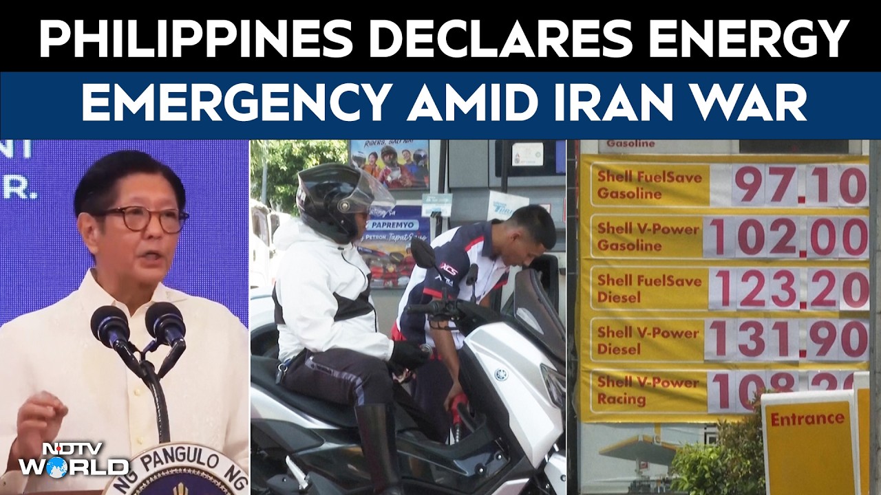 Iran War | Philippines Declares Energy Emergency Amid Middle East War