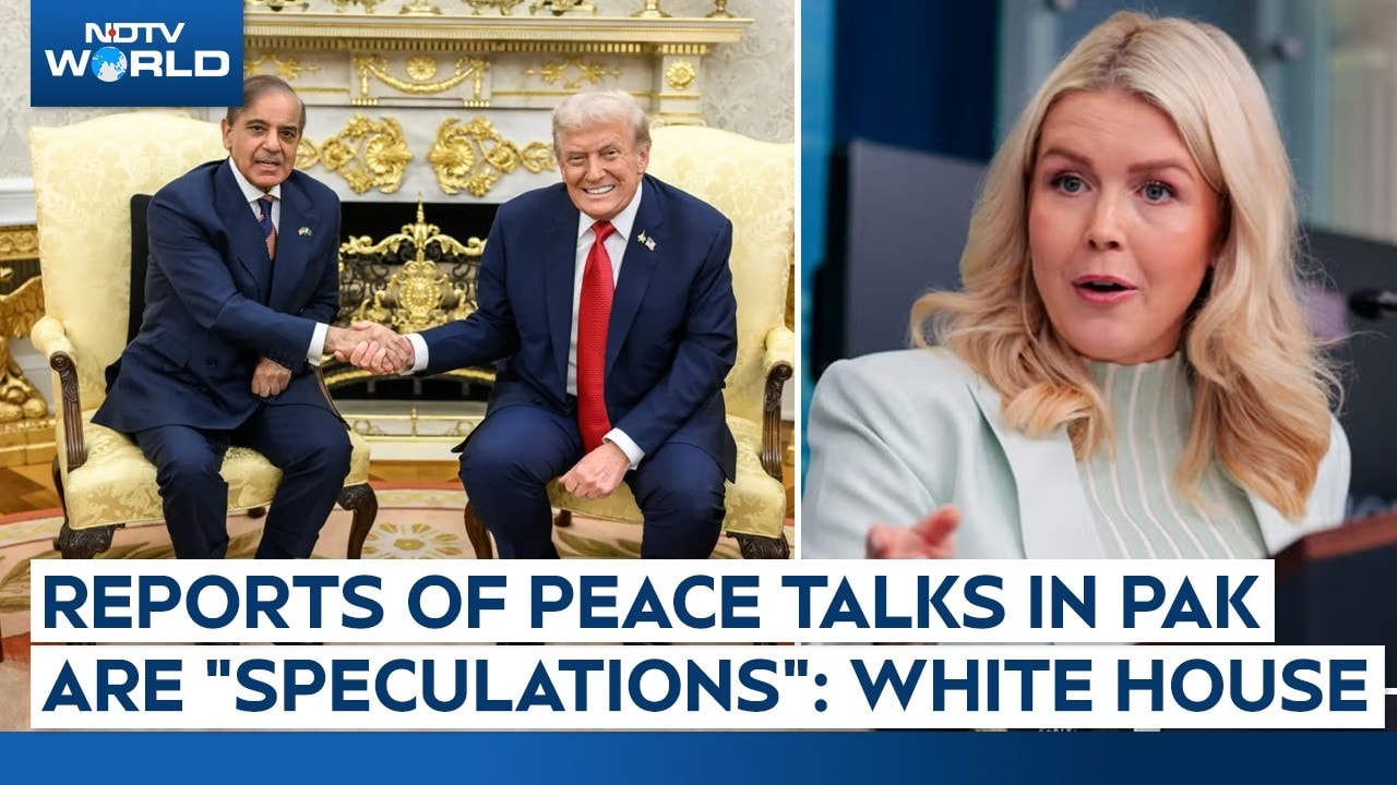 US-Iran War | Reports Of Peace Talks In Pakistan Are "Speculations": White House