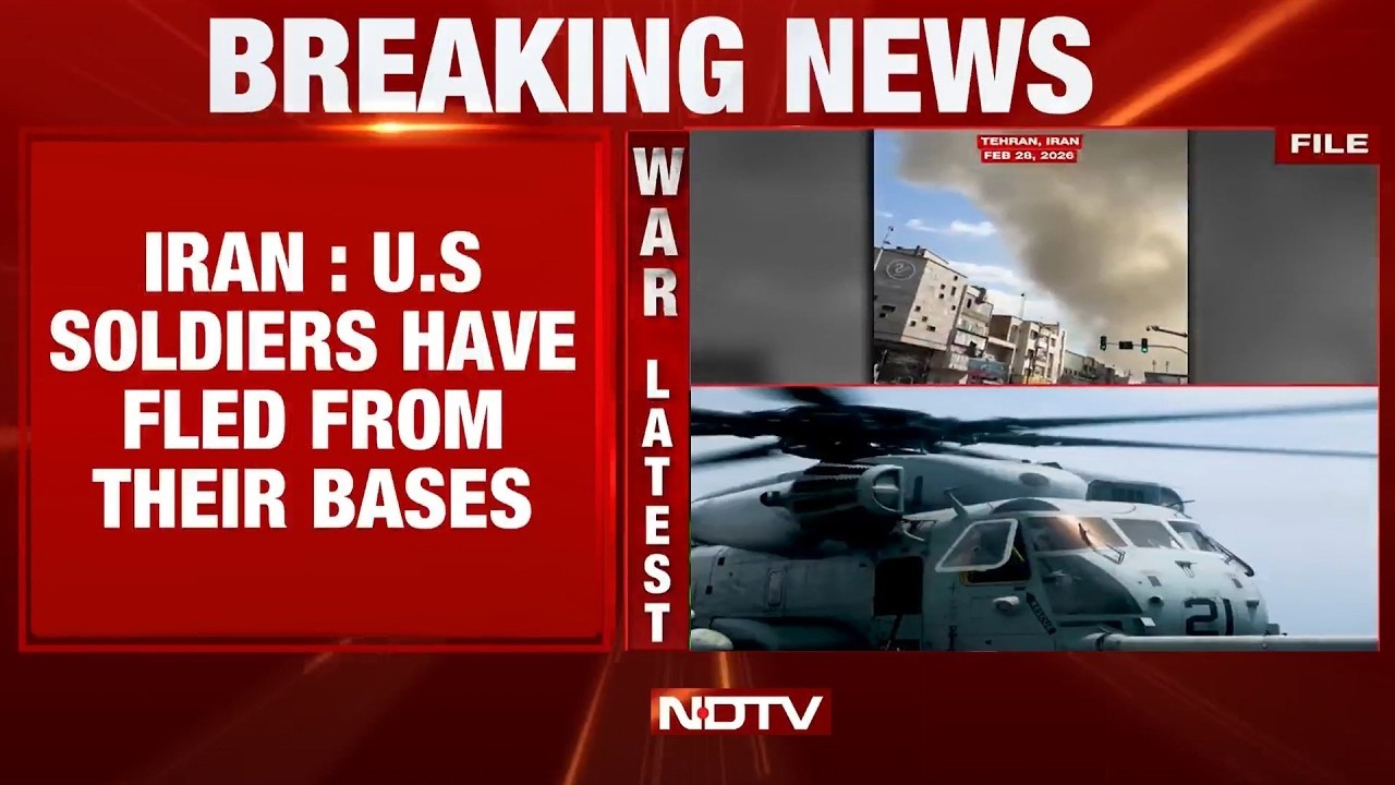 Iran Claims US Troops 'Fled', Bases 'Eliminated'; Ground Reality Differs