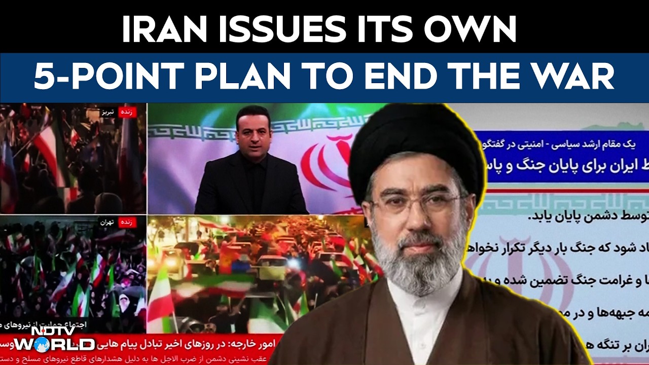 Iran Issues Its Own Plan To End The War Through State TV