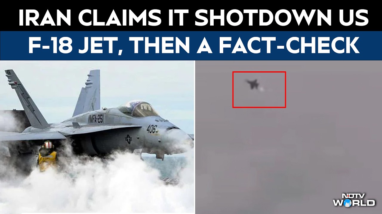 Iran Claims It Shotdown American F-18 Jet, Then A US Fact-Check