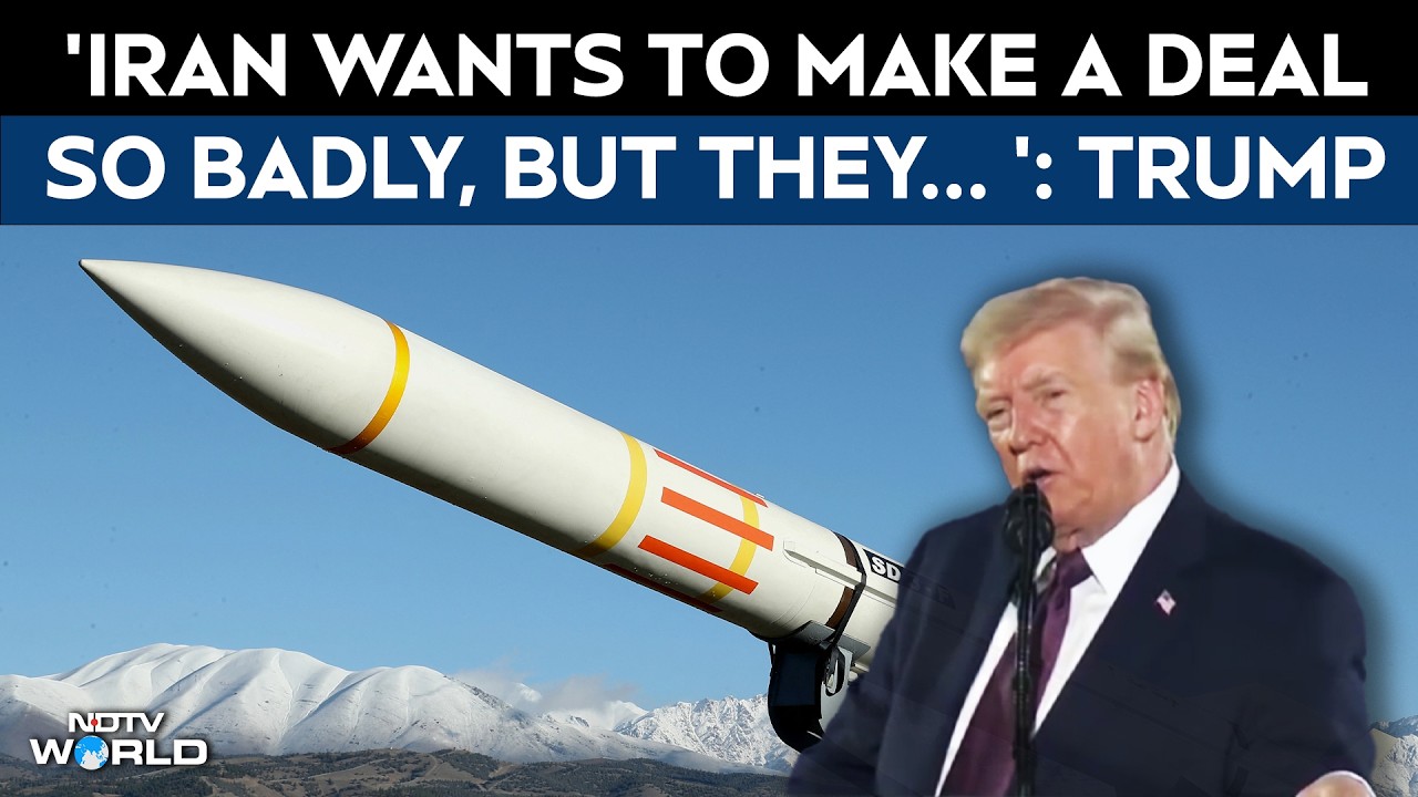 Iran Vs America | Trump Briefs On West Asia Conflict: "We Shot Down 100 Iranian Missiles"