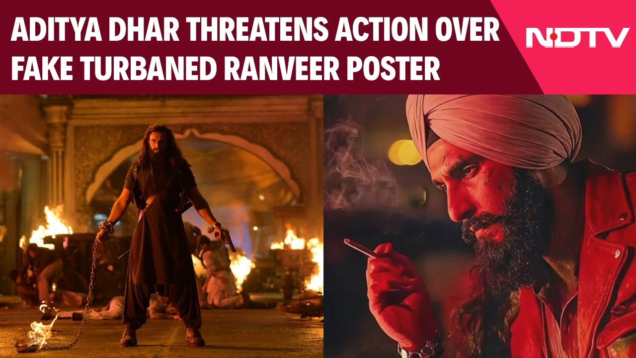 Aditya Dhar Threatens Action Against Fake Poster Of Turbaned Ranveer Singh Smoking