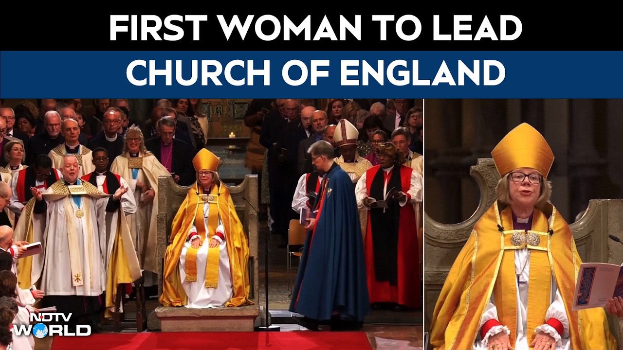 Sarah Mullally, Archbishop of Canterbury, Becomes First Woman To Lead Church Of England