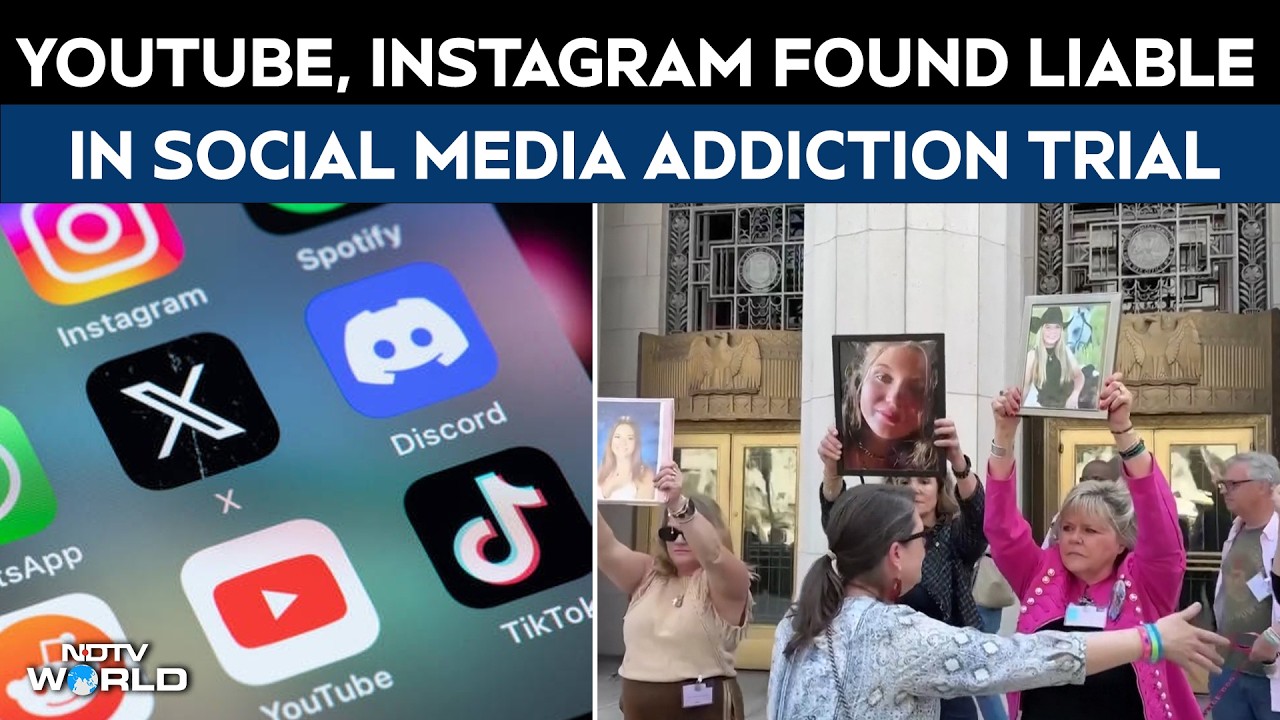 Jury Finds YouTube, Instagram Liable In Social Media Addiction Trial