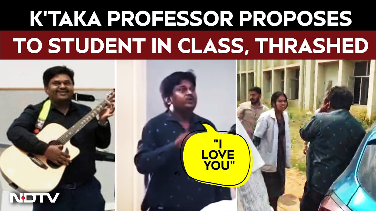 Karnataka Professor Proposes To Student In Front Of Class, Beaten On Campus