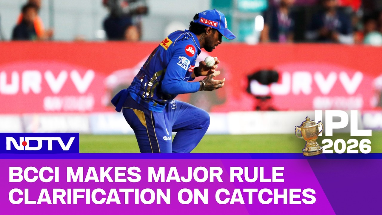 BCCI Makes Major Rule Clarification On Catches Ahead Of IPL 2026