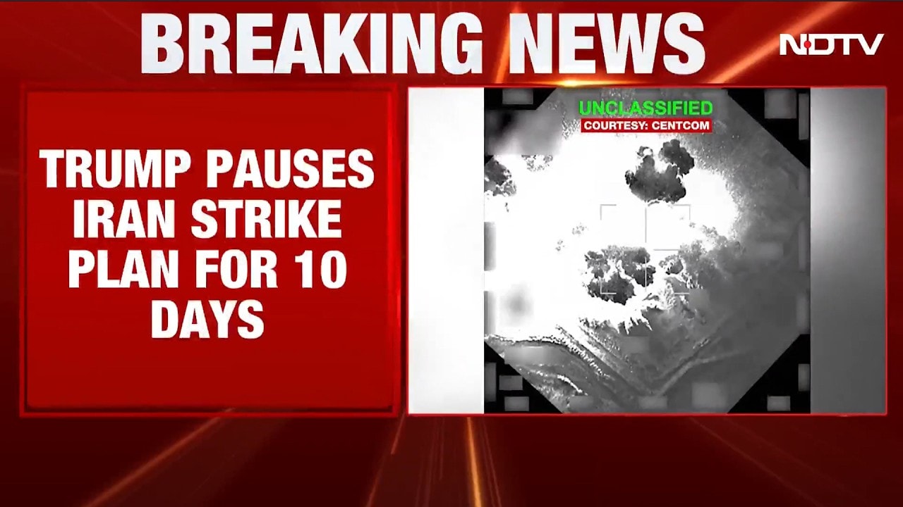 US Iran War Latest News | "Talks Going Well": Trump Extends Pause On Iran Power Plant Strikes