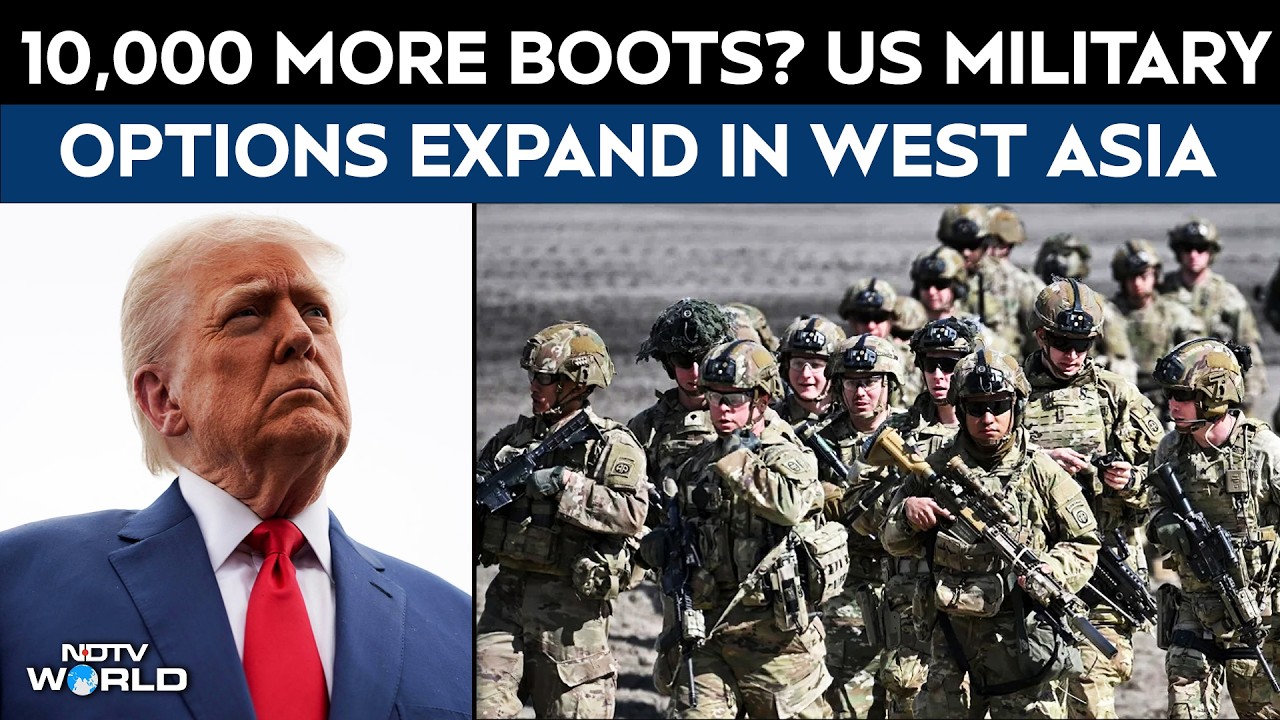 US Considers Sending 10,000 Troops To Middle East Amid Rising Tensions: WSJ Report