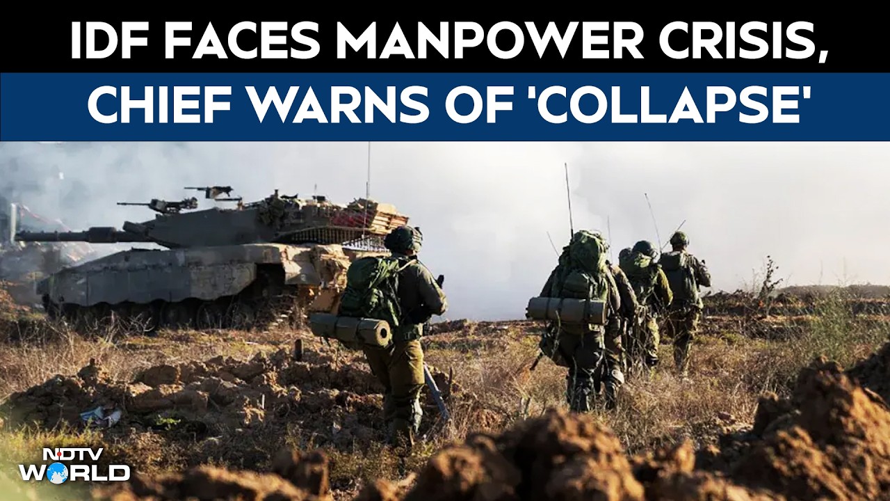 Israeli Army Faces Manpower Crisis, Chief Warns Of 'Collapse' Amid Multi-Front War