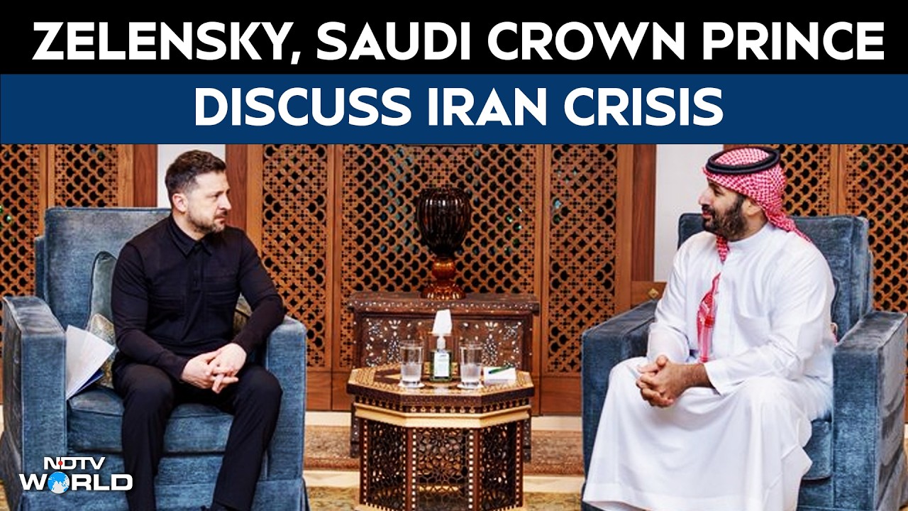 Mohammed Bin Salman Meets Volodymyr Zelenskyy In Jeddah, Focus On War, Drone Strategy
