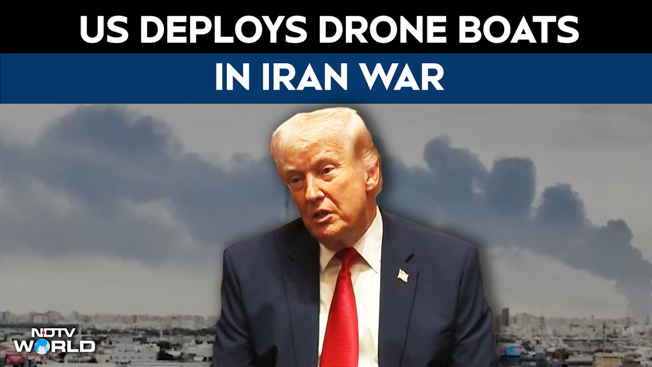US Deploys Drone Boats In Iran Conflict, Marks First Confirmed Use In Combat