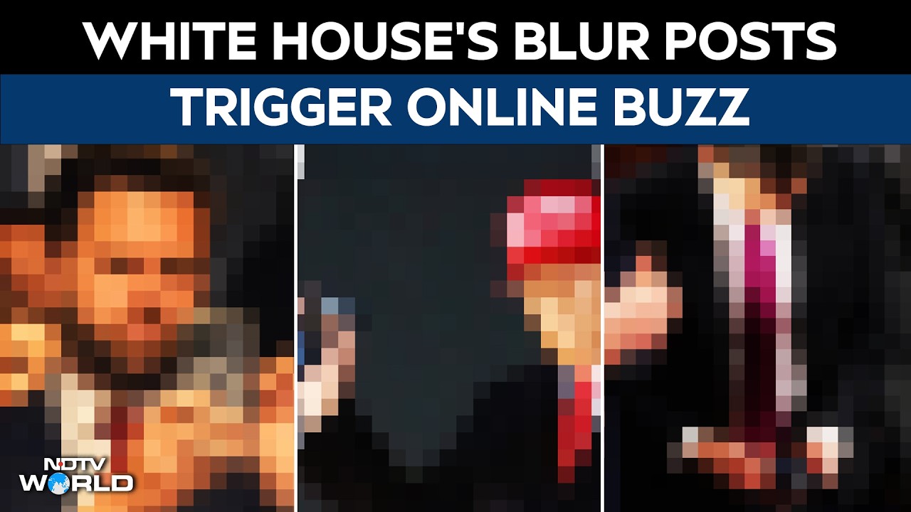 Blurred Image, Big Questions: White House Posts Puzzle Social Media