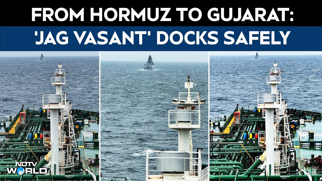'Jag Vasant' LPG Vessel Docks At Gujarat Port, Days After Hormuz Passage
