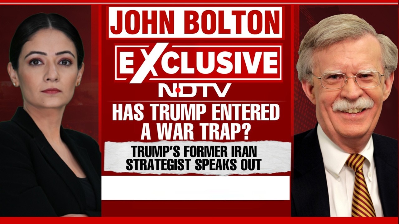 John Bolton Interview | "US Was Not Prepared": Ex-US NSACalls Out Trump's Hormuz Miscalculation