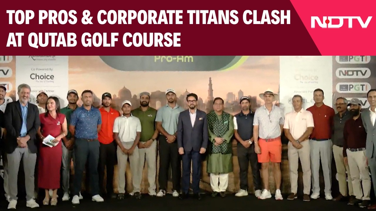 Fifth Edition Tee-Off: Top Pros & Corporate Titans Clash at Qutab Golf Course