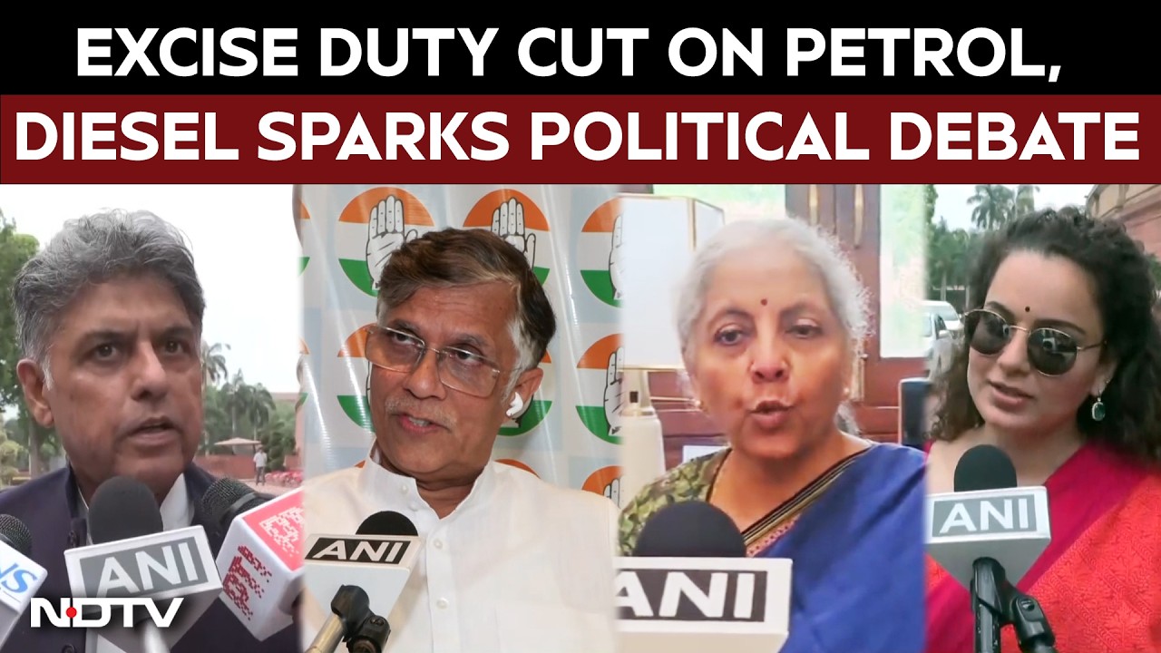 Iran Israel War News | Excise Duty Cut on Petrol, Diesel Sparks Polticial Debate