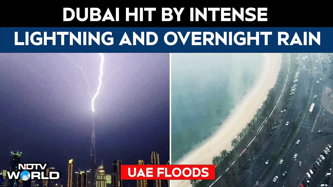 Heavy Thunderstorms And Rain Batter UAE And Gulf Region