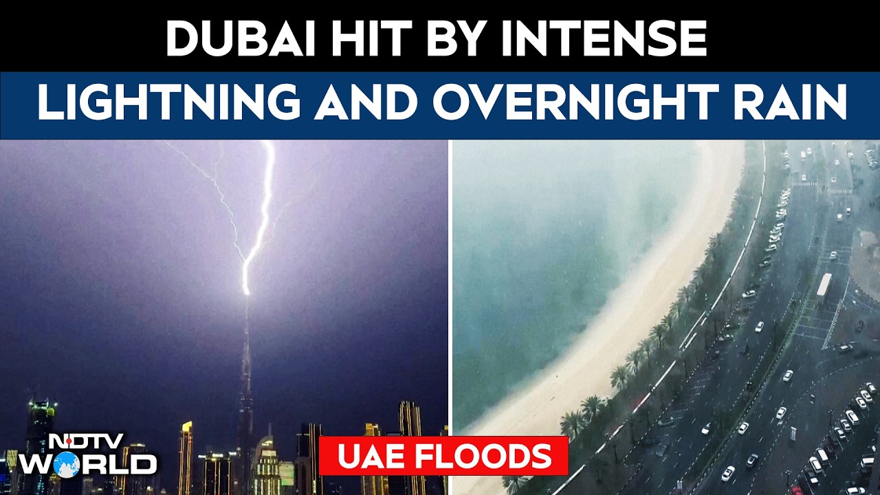 Heavy Thunderstorms And Rain Batter UAE And Gulf Region