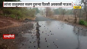 Maharashtra Rain|कोल्हापुरात वादळी वाऱ्यासह पाऊस, लांजा तालुक्यात सलग दुसऱ्या दिवशी अवकाळी पाऊस